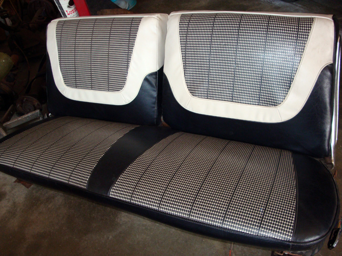 auto seats, vintage Chevy interior upholstery, antique Chevy car 